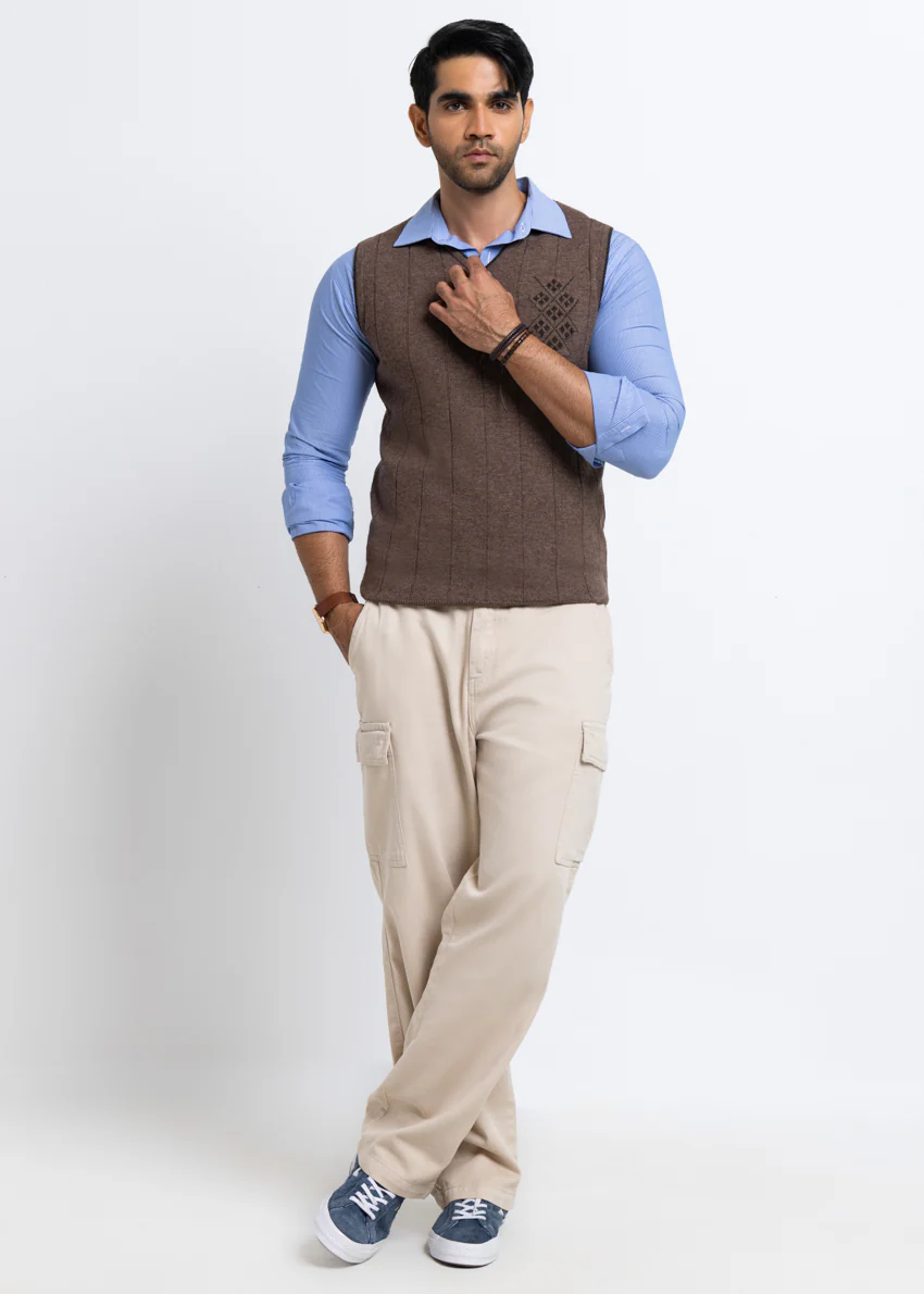 N-Sand-V-Neck Sando Sweater (652-14) - Image 5