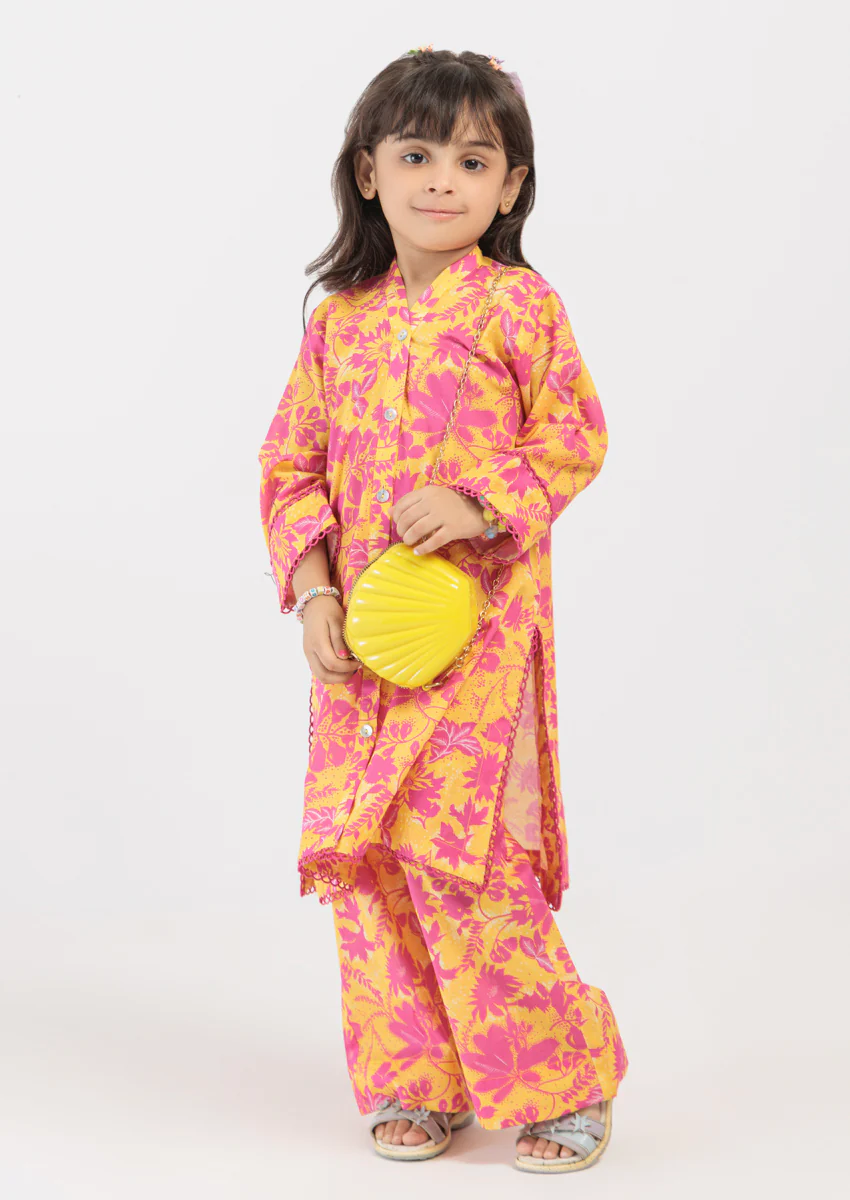 Mustard-Cambric-2 Piece (GPS25P2056) - Image 3