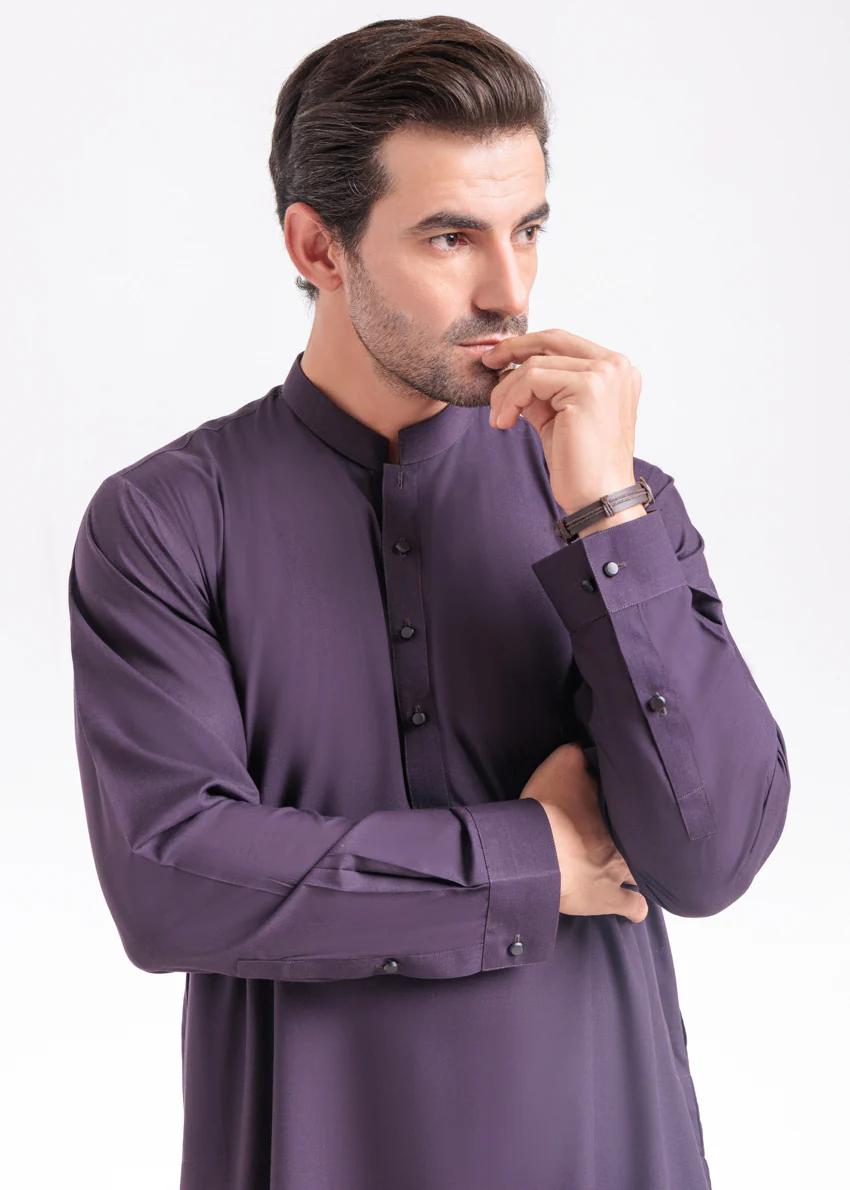 C-Grape-Blended-Kurta Trouser - (MPS25KPS2047) - Image 5
