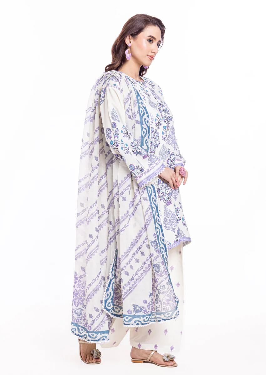 Cream- Cotton-3 Piece (WU3PPBS25SO6J33P) - Image 3